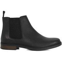 Dune London Mens CARDEN Leather Boots Size UK 7 Flat Heel Chelsea Boots