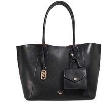 Dune London DEXTERITY Chocolate Croc-Effect Tote Bag One Size