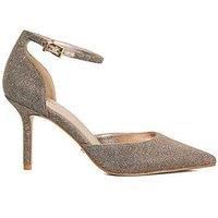 Dune London Calmness Pointed Toe Court Shoe - Bronze