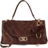 'Regency' Suede Shoulder Bag