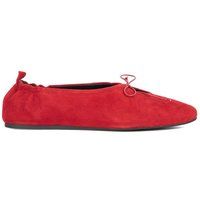 Dune London Women's 'How' Ballet Pumps in Red | Size: 5