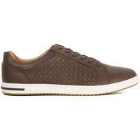 Dune London Men's 'Tezzy Weave' Trainers in Brown | Size: 7