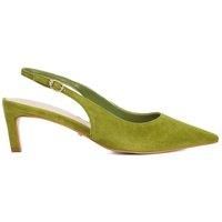 Dune London Ladies CELINNA Pointed Toe Kitten Heel Court Shoes Size UK 8 Kitten Heel Suede Slingbacks