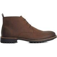 Dune London Men's 'Claus' Leather Smart Boots in Brown | Size: 8