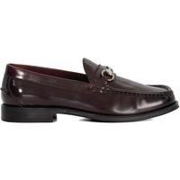 Dune London Men's 'Simmi' Leather Loafers in Burgundy | Size: 10