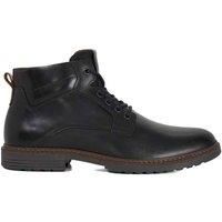 Dune London Men's 'Simpson' Leather Casual Boots in Black | Size: 8