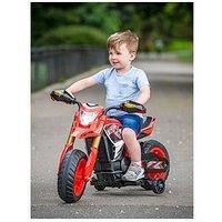 EVO Rally Motorbike 6V Powered Vehicle - Red