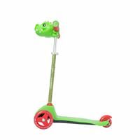 Evo Light Up Mini Cruiser 3 Wheel Scooter - Green