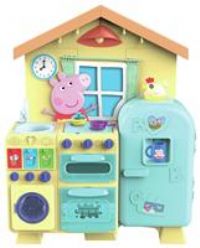 Peppa Pig House Kitchen Role Play with Sink, Oven, Fridge, Accessories for Kids