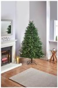 Premier Slim Vancouver Fir Christmas Tree  with cones - 2.1 Metres