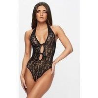 Ann Summers Extravaganza Crotchless Body In Black