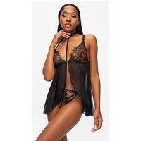 Loveable Touch Crotchless Babydoll
