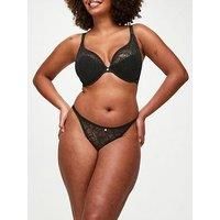 Kbx Alice Padded Plunge Bra - Black