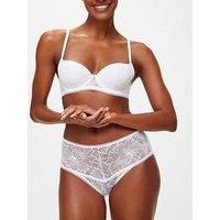 Kbx Alice Padded Balcony Bra - White