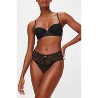 Kbx Alice Deep Thong - Black