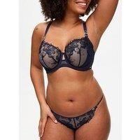 Kbx Marilyn Non Pad Balcony Bra - Dark Blue
