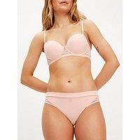 Kbx Charlotte Padded Strapless Bra - Light Pink