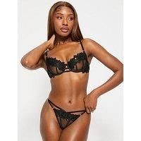 Ann Summers Irreplaceable Non-Padded Balcony Bra - Black