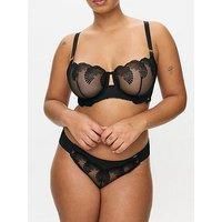 Kbx Lana Non-Pad Balcony Bra Black Dd+