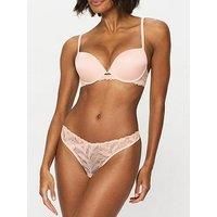 Kbx Harper Smooth Padded Plunge Bra Light Pink Dd+