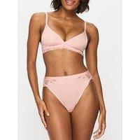 Kbx Harper Triangle Bralette - Light Pink