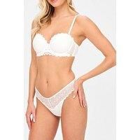 Kbx Nellie Padded Strapless Bra - White