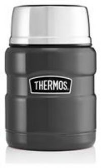Thermos King 470ml Food Flask - Gunmetal