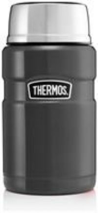 Thermos King 710ml Food Flask - Gunmetal