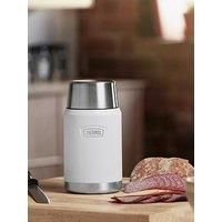 Thermos Icon Series Stainless Steel Food Flask 710Ml With Spoon - White, White