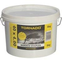Tornado Barbed Fencing Staples 40 x 4mm 5kg (3566F)