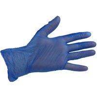Decorators Blue Vinyl Gloves M 10pk