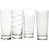 Mikasa Cheers Set Of 4 High Ball Glasses