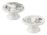 V&A Alice in Wonderland Mini Cake Stands, 10 x 10 x 5.3 cm - (Set of 2)