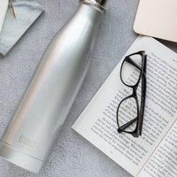 Built 740ml Double Walled Stainless Steel Water Bottle Silver