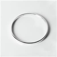 Simply Silver Women's Sterling Silver Classic Bangle