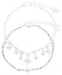 Lipsy Silver Celestial Charm Bracelet