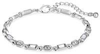 Lipsy Silver Baguette Detail Fine Bracelet