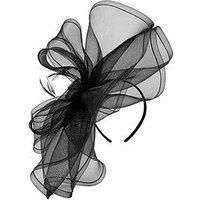 Black Large Hat Fascinator