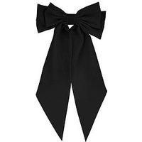 Jon Richard Black Satin Bow
