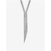Mood Hematite Crystal Long Y Drop Statement Necklace