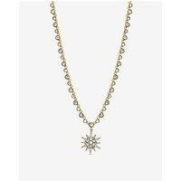 Mood Antique Gold Crystal Celestial Pendant