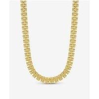 Jon Richard 18K Gold Plated Gate Chain Necklace