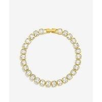 Jon Richard 18K Gold Plated And Crystal Tennis Bracelet - Multi