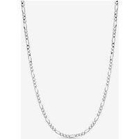 Sterling Silver 925 Figaro Chain Necklace