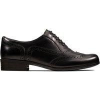 Clarks Womens Casual Clarks Hamble Oak Leather Shoes, Black (Black Leather)*3.5 UK