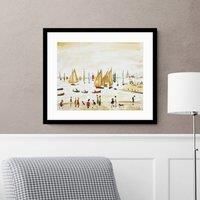 Yachts 1959 Lowry Framed Print