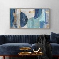 Floating Forms Framed Canvas
