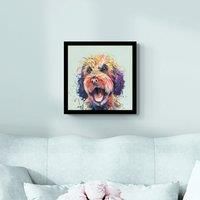 Cuddles Cockapoo Framed Print