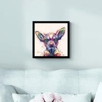 Burrito Chihuahua Framed Print