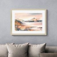 The Road Storminess Framed Print